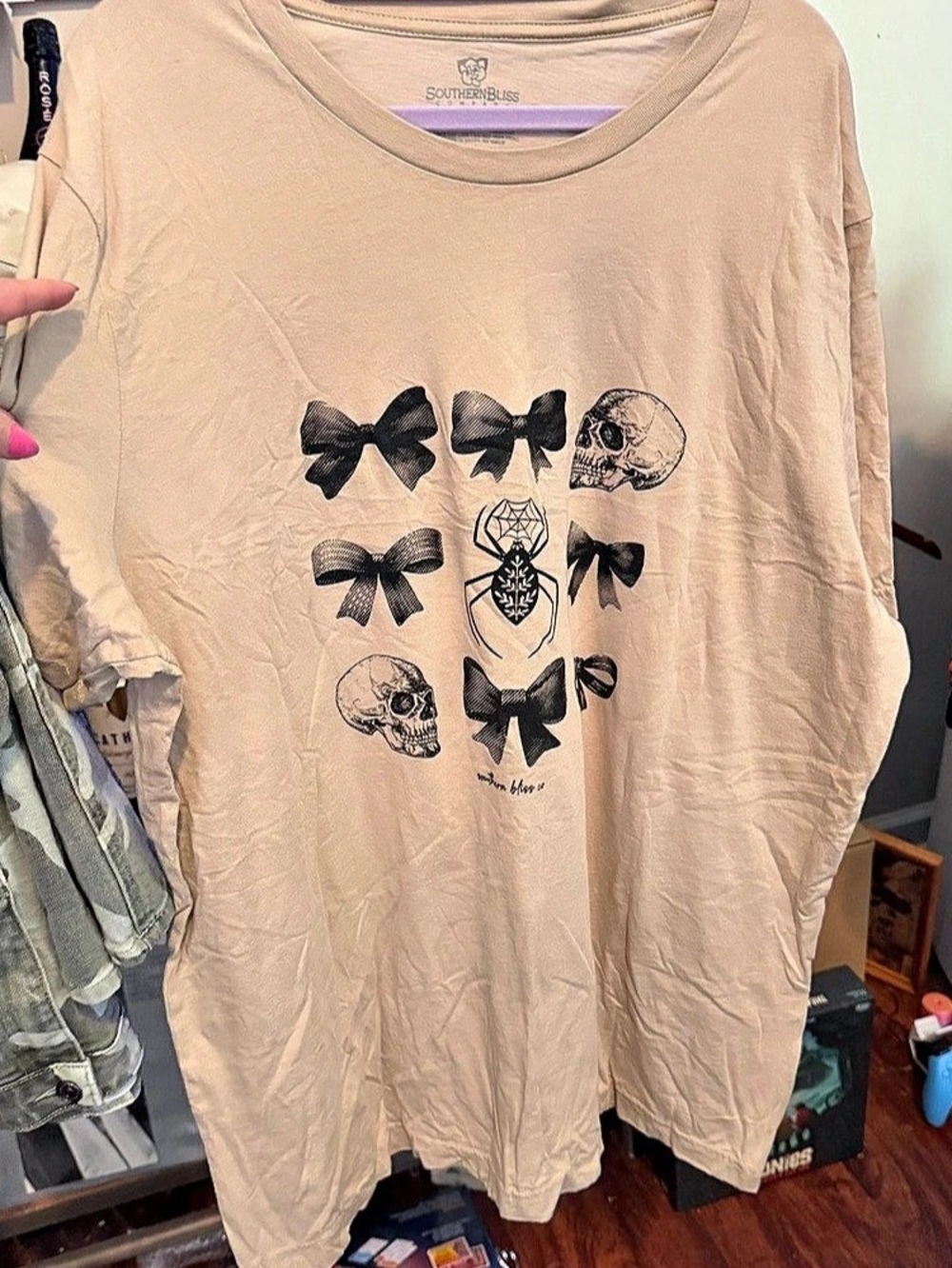Southern Bliss Graphic Short Sleeve Tee Size 2XL Brown